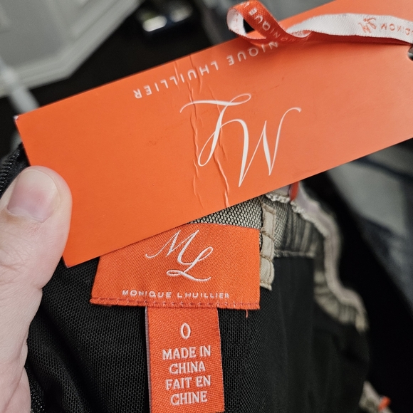 ML Monique Lhuillier Cynthia Dress size 0 NWT $648 - Picture 15 of 15